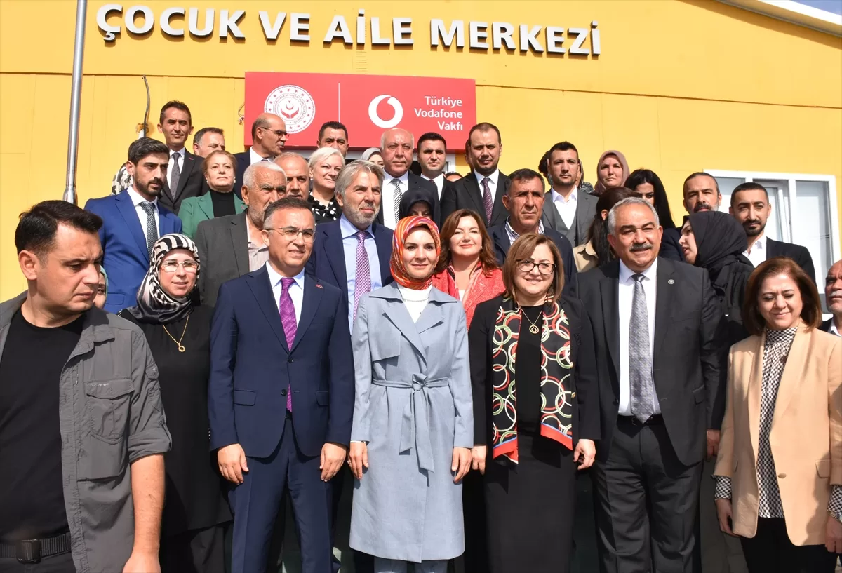 Aile ve Sosyal Hizmetler Bakanı Göktaş, Gaziantep'te Çocuk ve Aile Merkezi'nin açılışında konuştu: