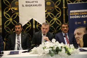 MALATYA (AA) – AK Parti Genel Başkan Yardımcısı Erkan Kandemir,