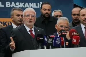 KAYSERİ (AA) – AK Parti Genel Başkanvekili Mustafa Elitaş, 31