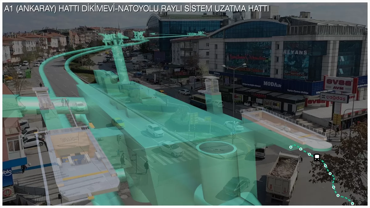 Ankara Büyükşehir Belediyesi, Mamak metrosunun yapım ihalesine çıktı