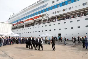 SAMSUN (AA) – Rusya'nın Soçi kentinden hareket eden "Astoria Grande"