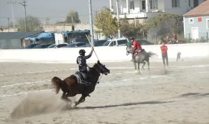 KAYSERİ (AA) – 2023 Hasan Sarol Sezonu Atlı Cirit 1.