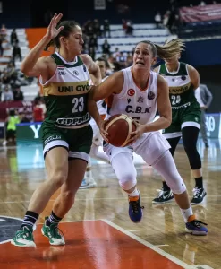 - ÇBK Mersin: 75 - Serco UNI Györ: 63