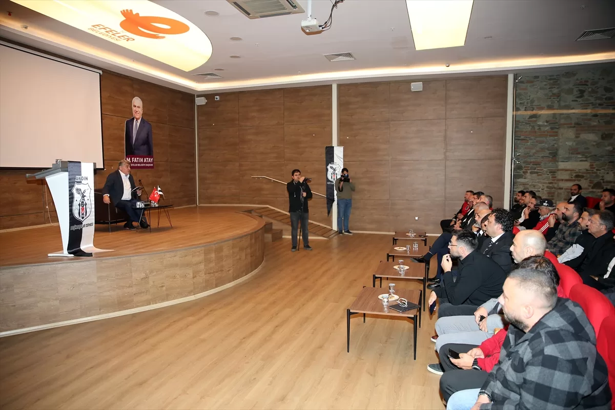 Beşiktaş Kulübü Başkan Adayı Serdal Adalı, Aydın'da kongre üyeleriyle buluştu