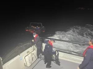 MUĞLA (AA) – Muğla'nın Bodrum ilçesi açıklarında, Yunanistan unsurlarınca Türk