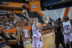 - ÇBK Mersin: 104 - Antalya Büyükşehir Belediyespor Toroslar Basketbol: