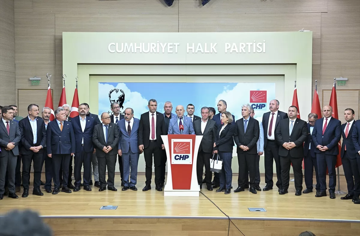 CHP'nin 55 il başkanı Genel Başkan Kılıçdaroğlu'na desteğini açıkladı