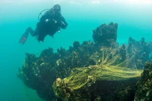 VAN (AA) – EMRE ILIKAN – Su altı belgesel yapımcısı
