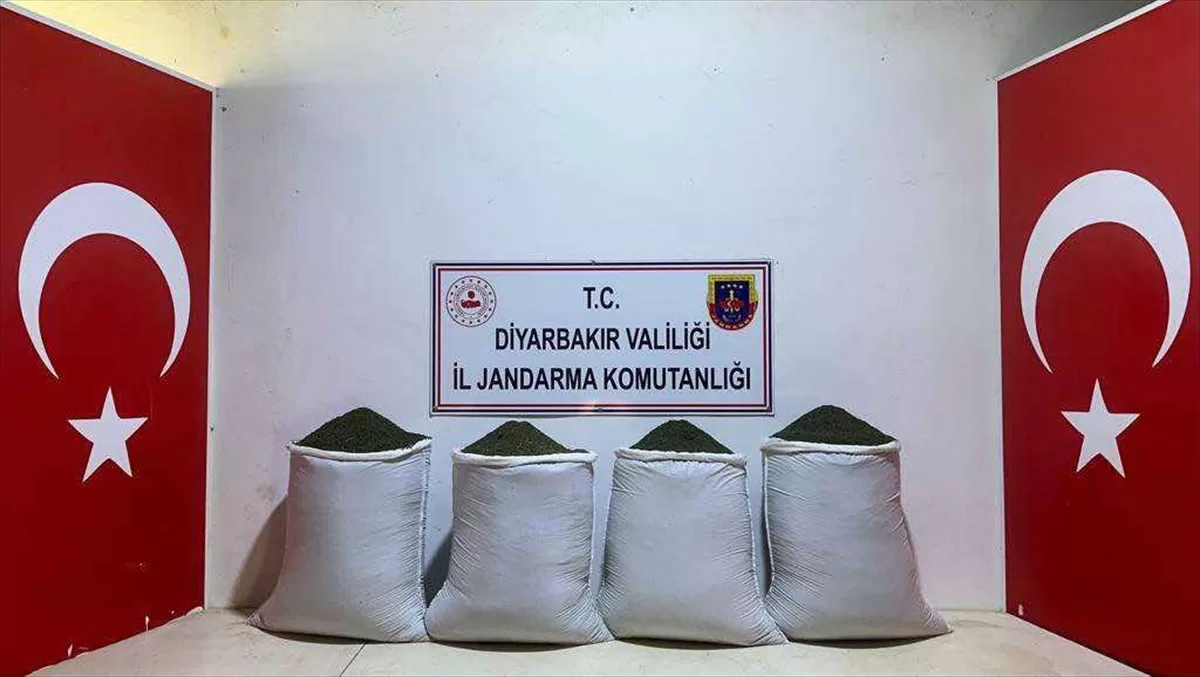 Diyarbakır'da 532 kilogram esrar ele geçirildi