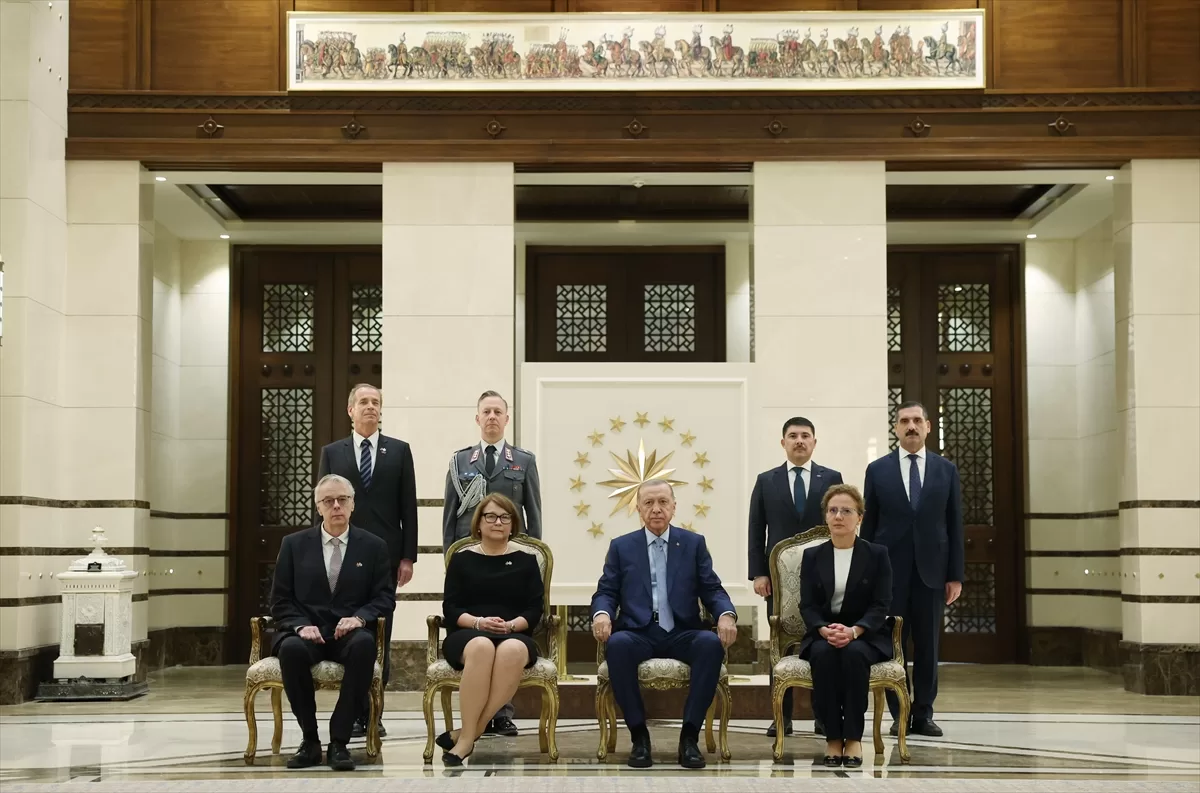 Finlandiya Büyükelçisi Hamalainen, Cumhurbaşkanı Erdoğan'a güven mektubu sundu