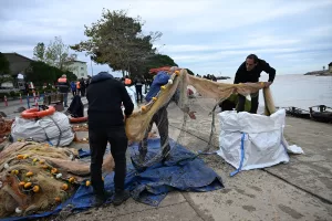 İSTANBUL (AA) – Şile'de dün şiddetli yağış ve fırtınadan etkilenen