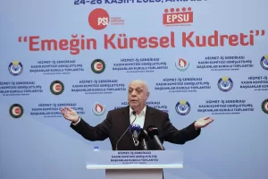 ANKARA (AA) – HAK-İŞ Genel Başkanı Mahmut Arslan, 29 Kasım