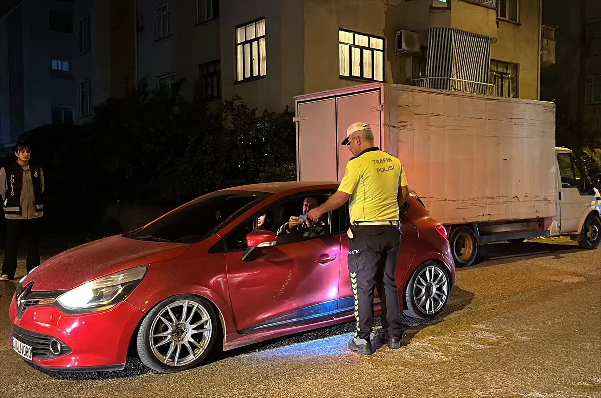 Hatay'da “huzur ve güven” uygulaması yapıldı