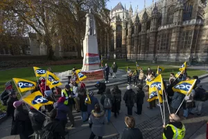 LONDRA (AA) – Filistin Halkıyla Uluslararası Dayanışma Günü kapsamında İngiltere’de