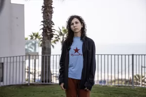 - Tel Aviv yakınlarındaki bir parkta AA mikrofonuna görüşlerini dile