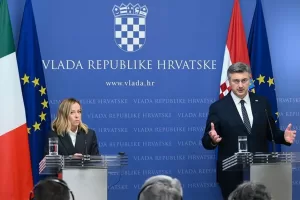 ZAGREB (AA) – İtalya Başbakanı Giorgia Meloni, Hırvatistan'ın başkenti Zagreb'de