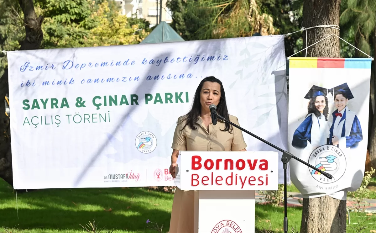 İzmir depreminde ölen ikizlerin ismi parkta yaşatılacak