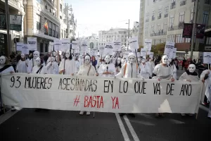 MADRİD (AA) – Kadına Yönelik Şiddete Karşı Uluslararası Mücadele Günü