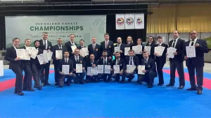 LÜBLİYANA (AA) – Slovenya'da düzenlenen Balkan Hakemlik Sınavı'na giren 22