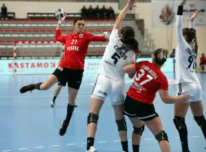KASTAMONU (AA) – Kastamonu Belediyespor, EHF Kadınlar Avrupa Ligi 3.