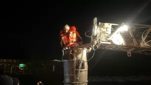 KASTAMONU (AA) – Kastamonu'nun İnebolu ilçesinde yük gemisi karaya oturdu.