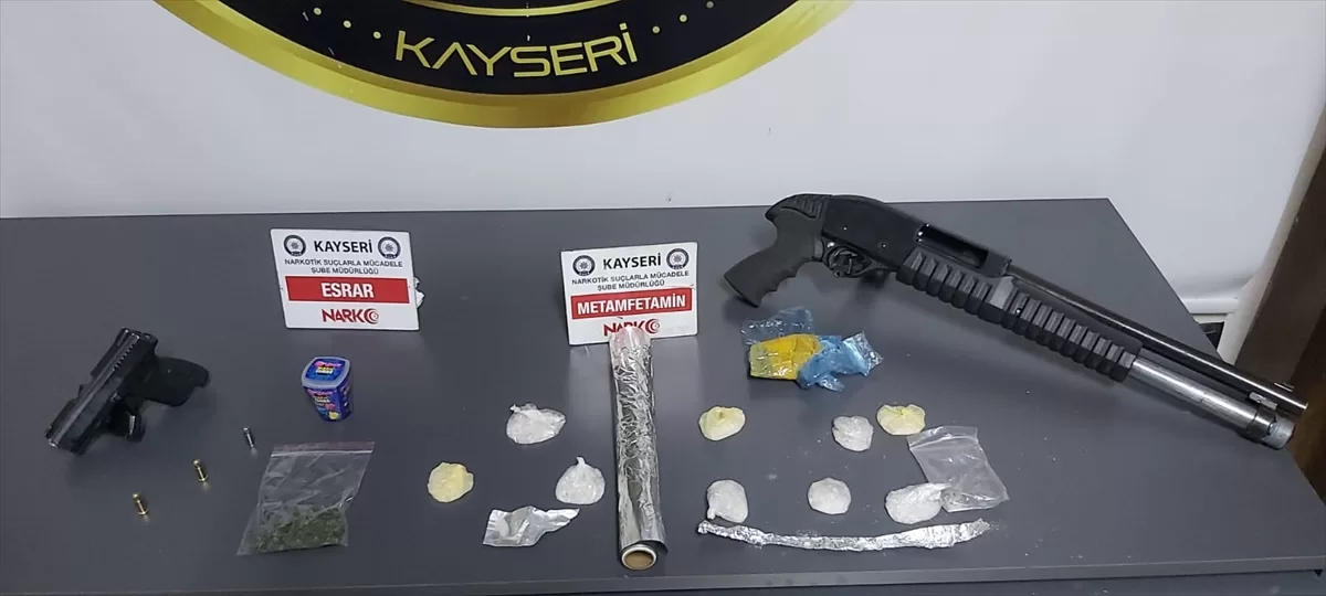Kayseri'deki uyuşturucu operasyonlarında 16 şüpheli tutuklandı