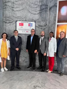 ANKARA (AA) – Küba'da, Türkiye Cumhuriyeti'nin 100. yıl dönümünde iki