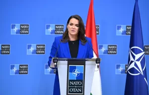 BRÜKSEL (AA) – Macaristan Cumhurbaşkanı Katalin Novak, İsveç'in NATO üyeliğine