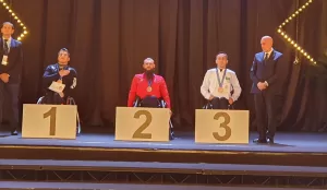 ANKARA (AA) – Milli para dansçılar İtalya'da düzenlenen Para Dans