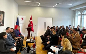 PRAG (AA) – Türkiye Cumhuriyeti'nin 100. yıl dönümü etkinlikleri kapsamında