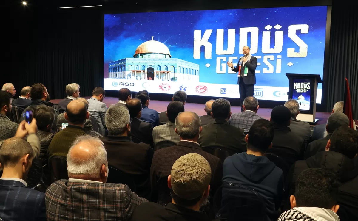 Samsun'da “Kudüs Gecesi” programı düzenlendi