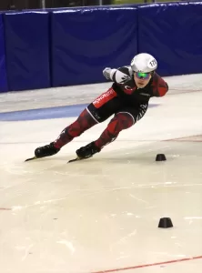 ERZURUM (AA) – Türkiye Buz Pateni Federasyonu tarafından düzenlenen Short