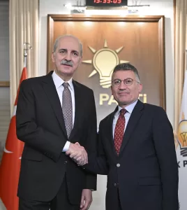 TBMM (AA) – TBMM Başkanı Numan Kurtulmuş, Meclis'te müzakere ortamının