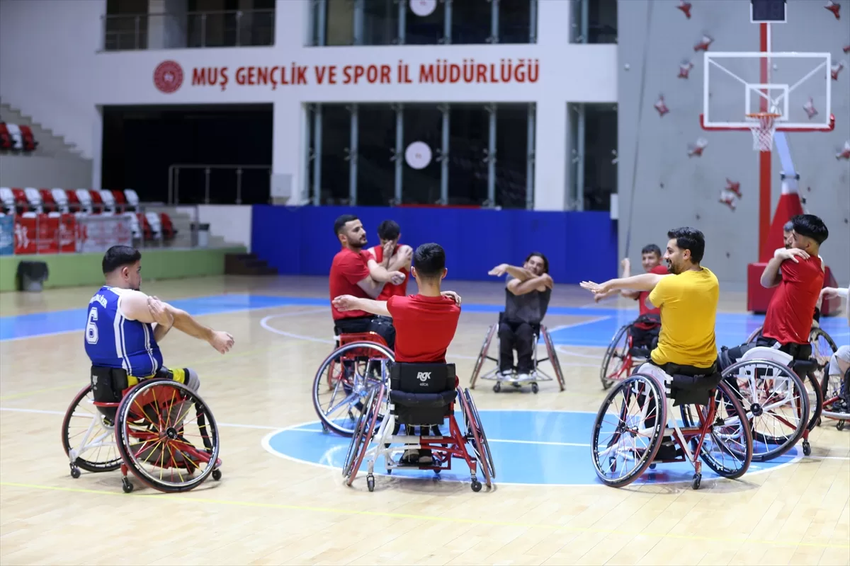 Tekerlekli Sandalye Basketbol Süper Ligi'nde Muş temsilcisinin hedefi üst sıralar