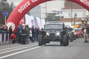 DÜZCE (AA) – Düzce'de düzenlenen 2023 Türkiye Otomobil Sporları Federasyonu