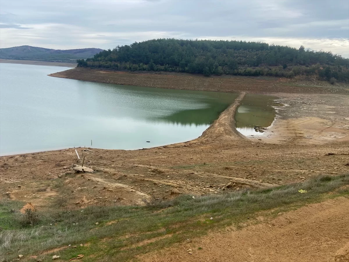 Trakya'daki göl ve göletlere son yağışlar fazla katkı sağlamadı