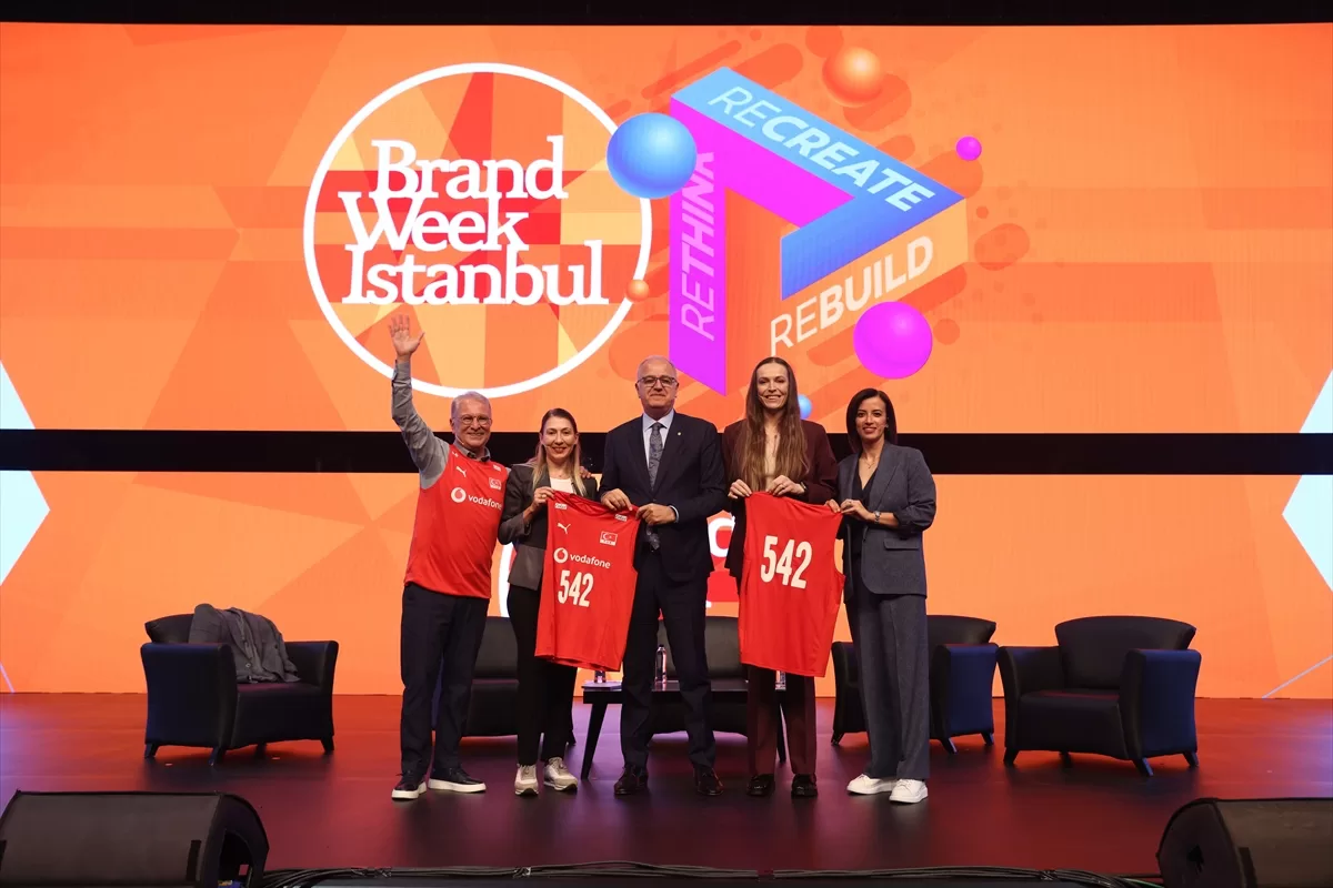 Vodafone, voleyboldaki yeni sponsorluğunu Brand Week Istanbul'da tanıttı