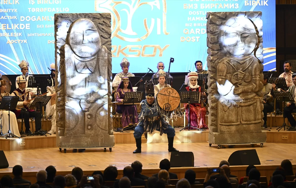 Ankara'da TÜRKSOY'un kuruluşunun 30. yılı dolayısıyla konser düzenlendi