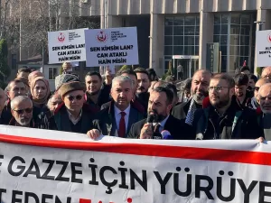 ANKARA (AA) – Başkentte 24 Aralık'ta düzenlenen "Büyük Gazze Yürüyüşü