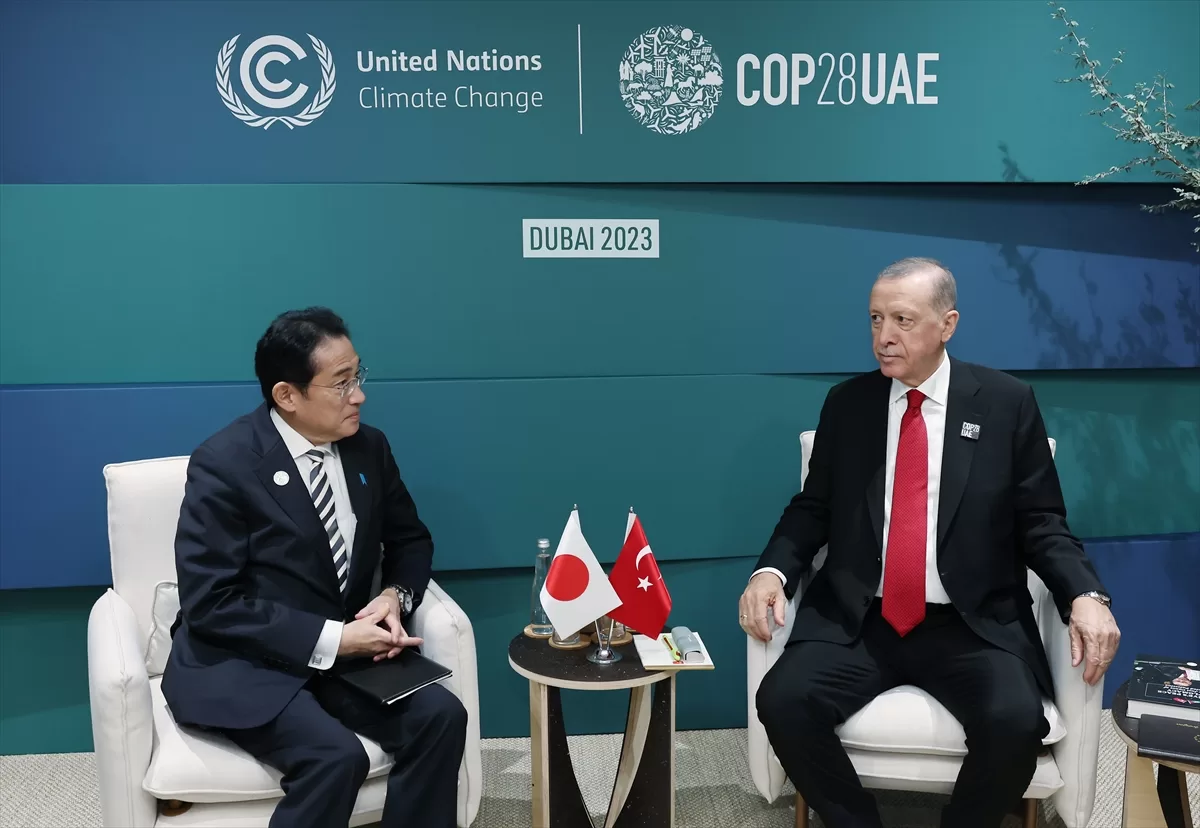 Cumhurbaşkanı Erdoğan, Japonya Başbakanı Kishida'yı kabul etti