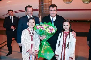 AŞKABAT (AA) – Cumhurbaşkanı Yardımcısı Cevdet Yılmaz, 7. Dönem Türk-Türkmen