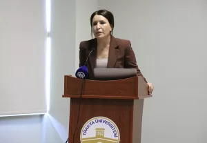 EDİRNE (AA) – Edirne'de, Trakya Üniversitesi ev sahipliğinde "Cumhuriyetin 100.