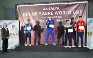 ANTALYA (AA) – Eskrimde Gençler Kılıç Dünya Kupası'nda ikinci gün