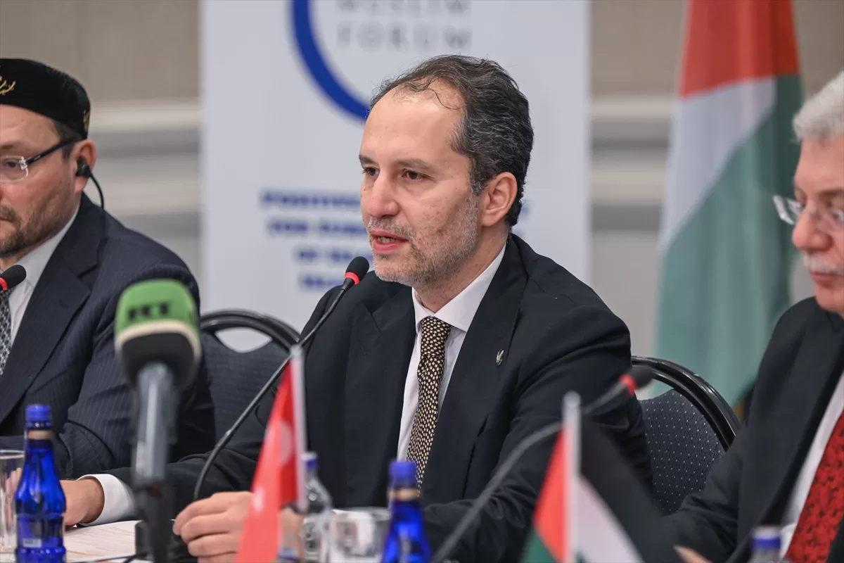 İSTANBUL (AA) – Yeniden Refah Partisi Genel Başkanı Fatih Erbakan,