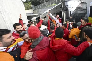 İSTANBUL (AA) – Galatasaray taraftarı, Trendyol Süper Lig'in 18. haftasında