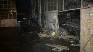 KARABÜK (AA) – Karabük'te sanayi sitesinde çıkan yangın itfaiye ekiplerince