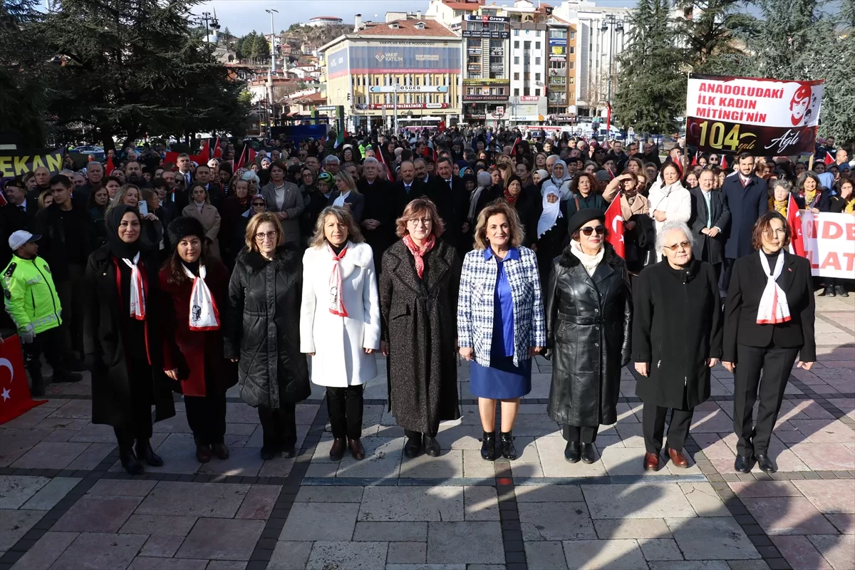 Kastamonu'da düzenlenen ilk Türk kadın mitingi 104. yılında