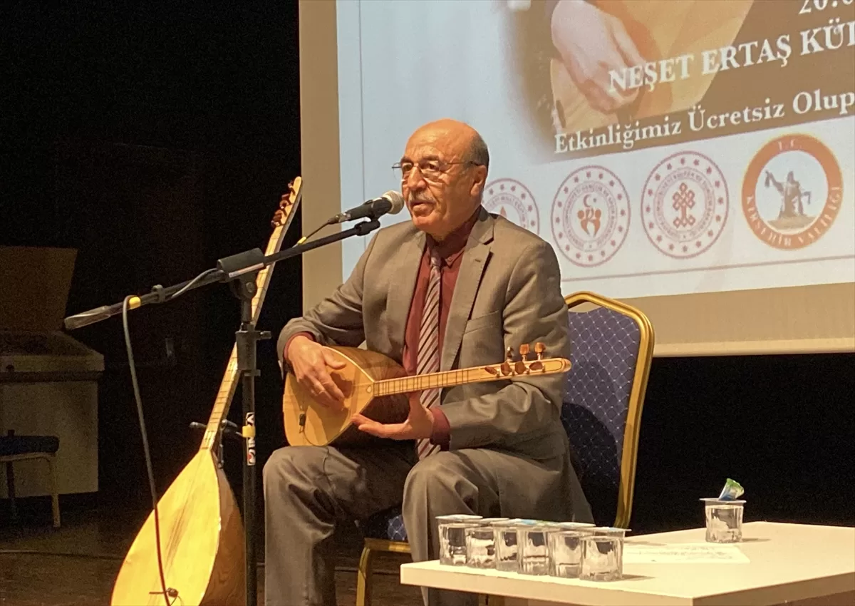 Kırşehir'de “Aşık Veysel 50. Yıl Anma Konseri” düzenlendi