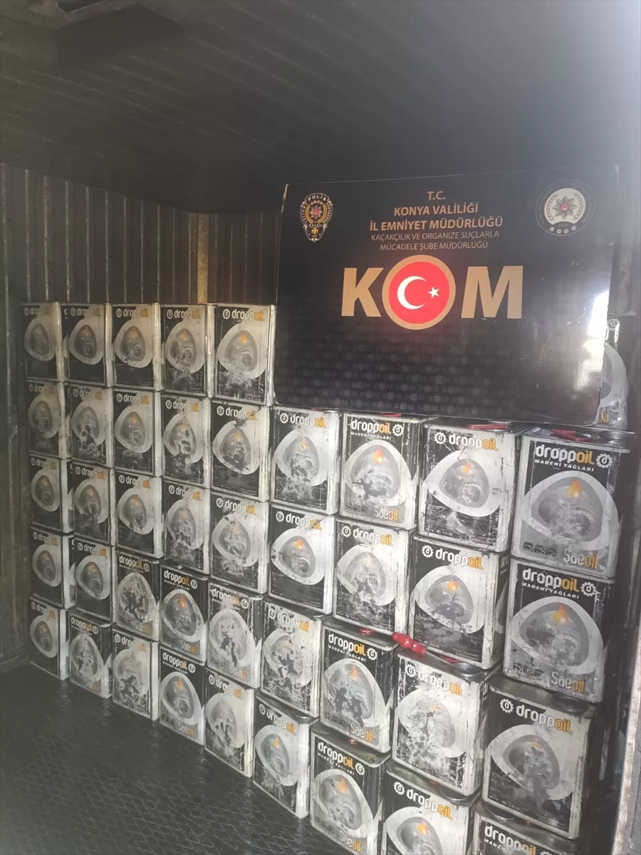 Konya'da kaçakçılık operasyonlarında 15 şüpheli yakalandı