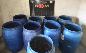 MALATYA (AA) – Malatya'da 4 bin 800 litre sahte içki